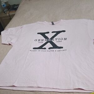 GENERATION Y Light Pink Graphic Tee